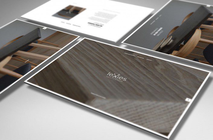 Lexies houtdesign website