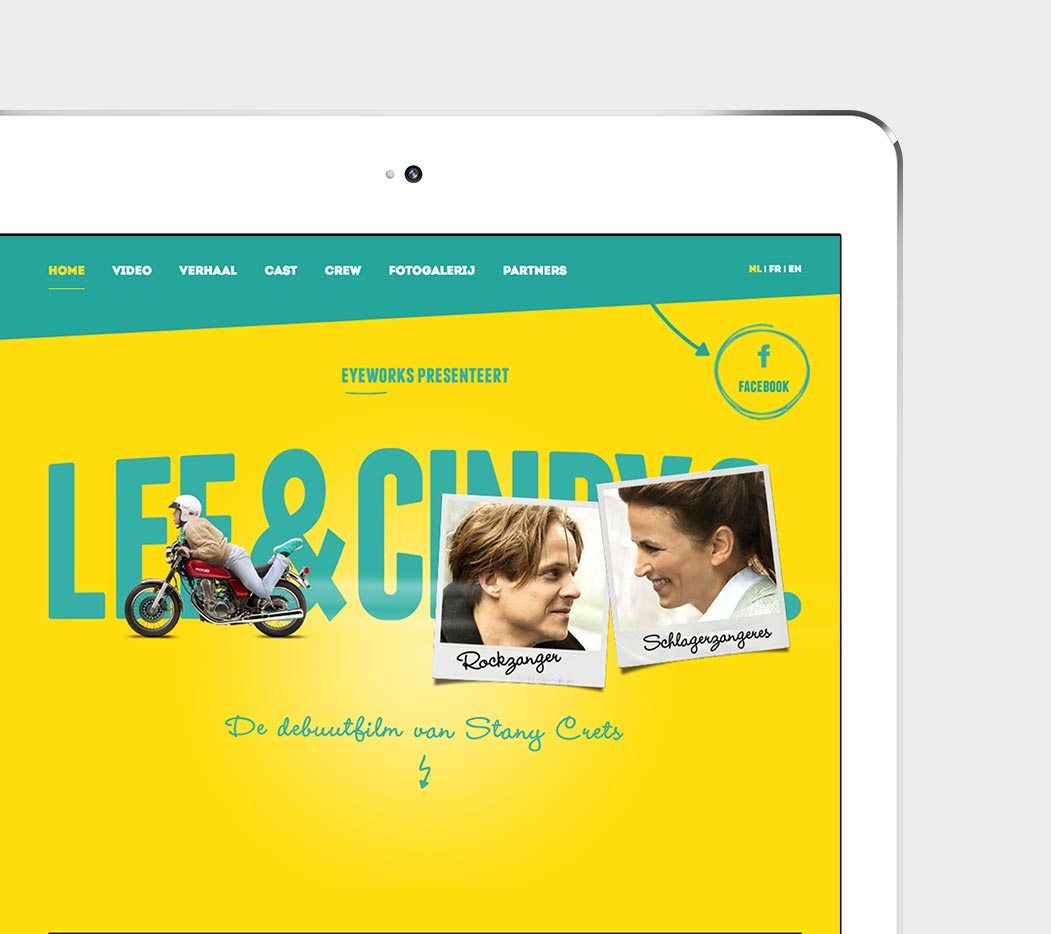 Website voor Lee en Cindy c